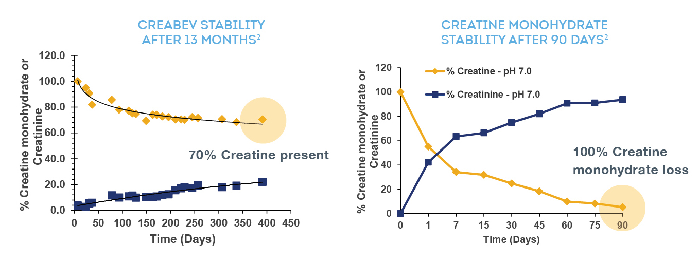 CreaBev Long Term Stability