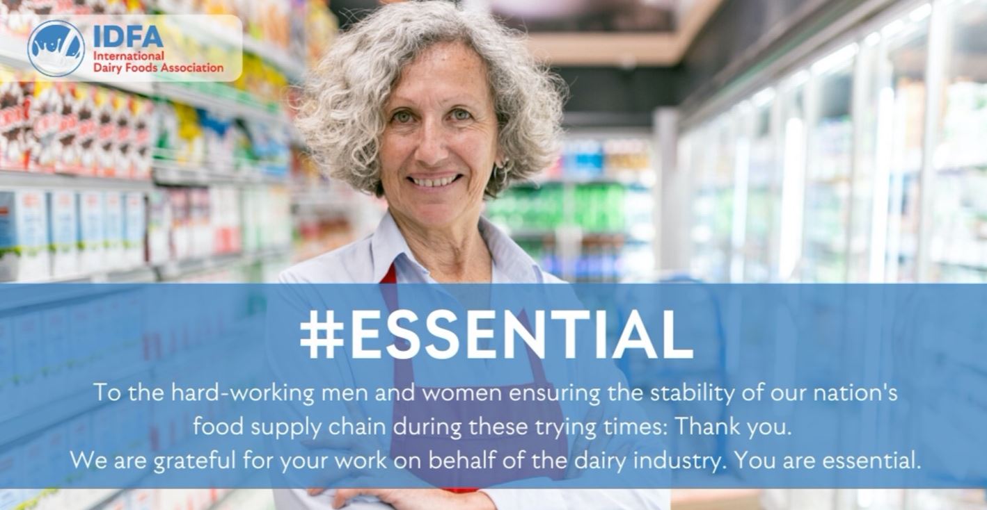 Essential Dairy Grocery Workers 1