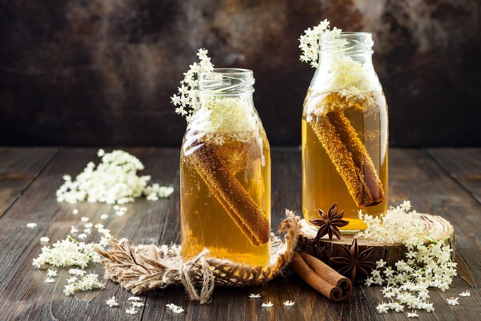 cinnamon sticks in bottles