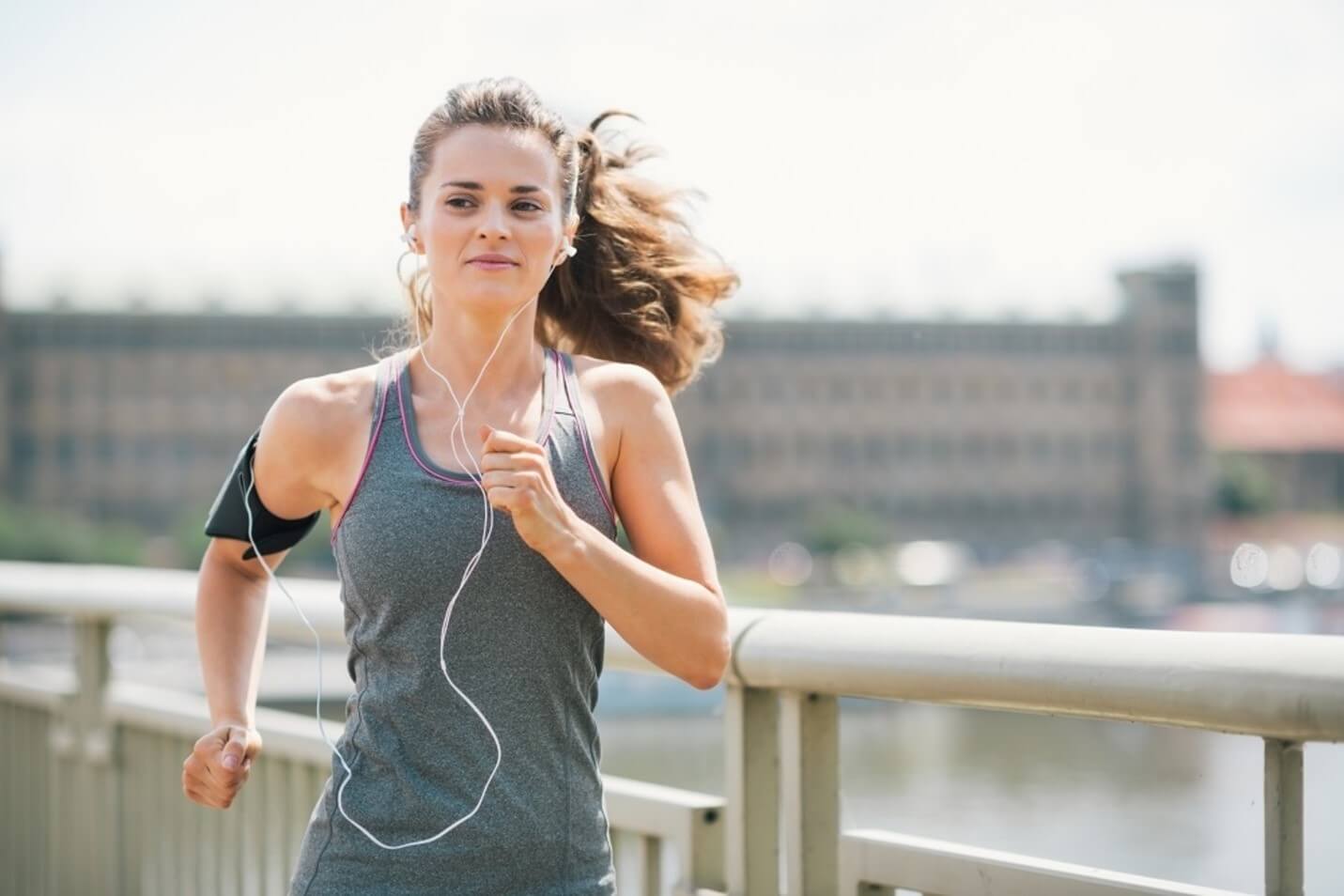 woman running