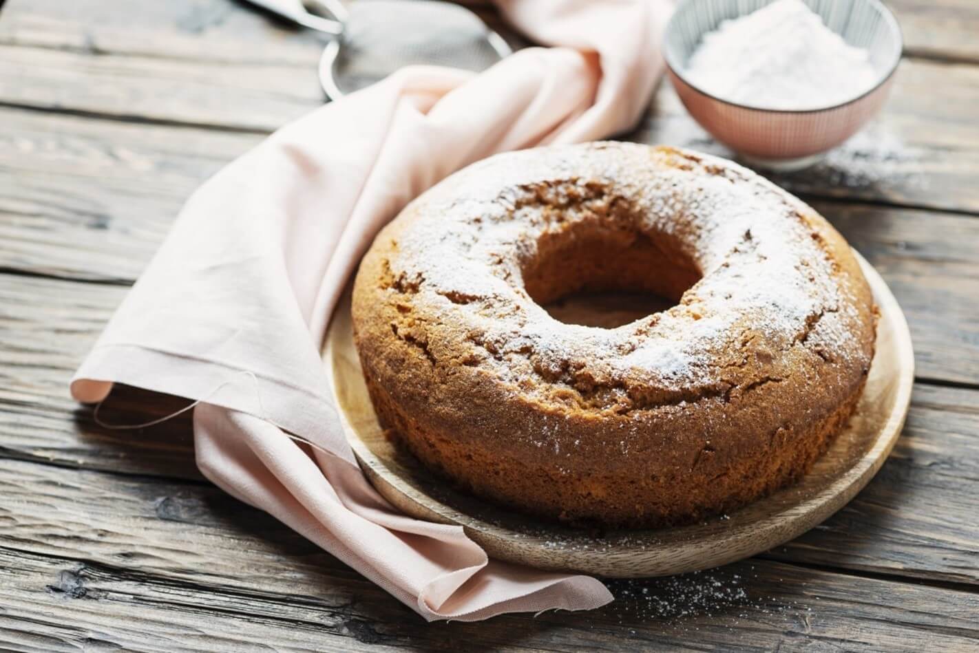 cake on a plate