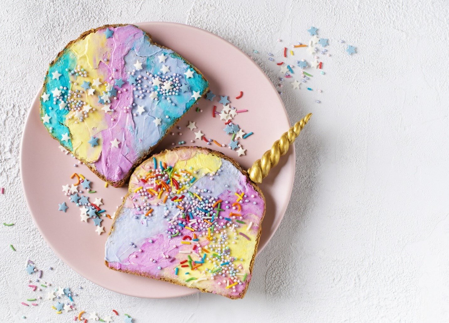 Unicorn Toast