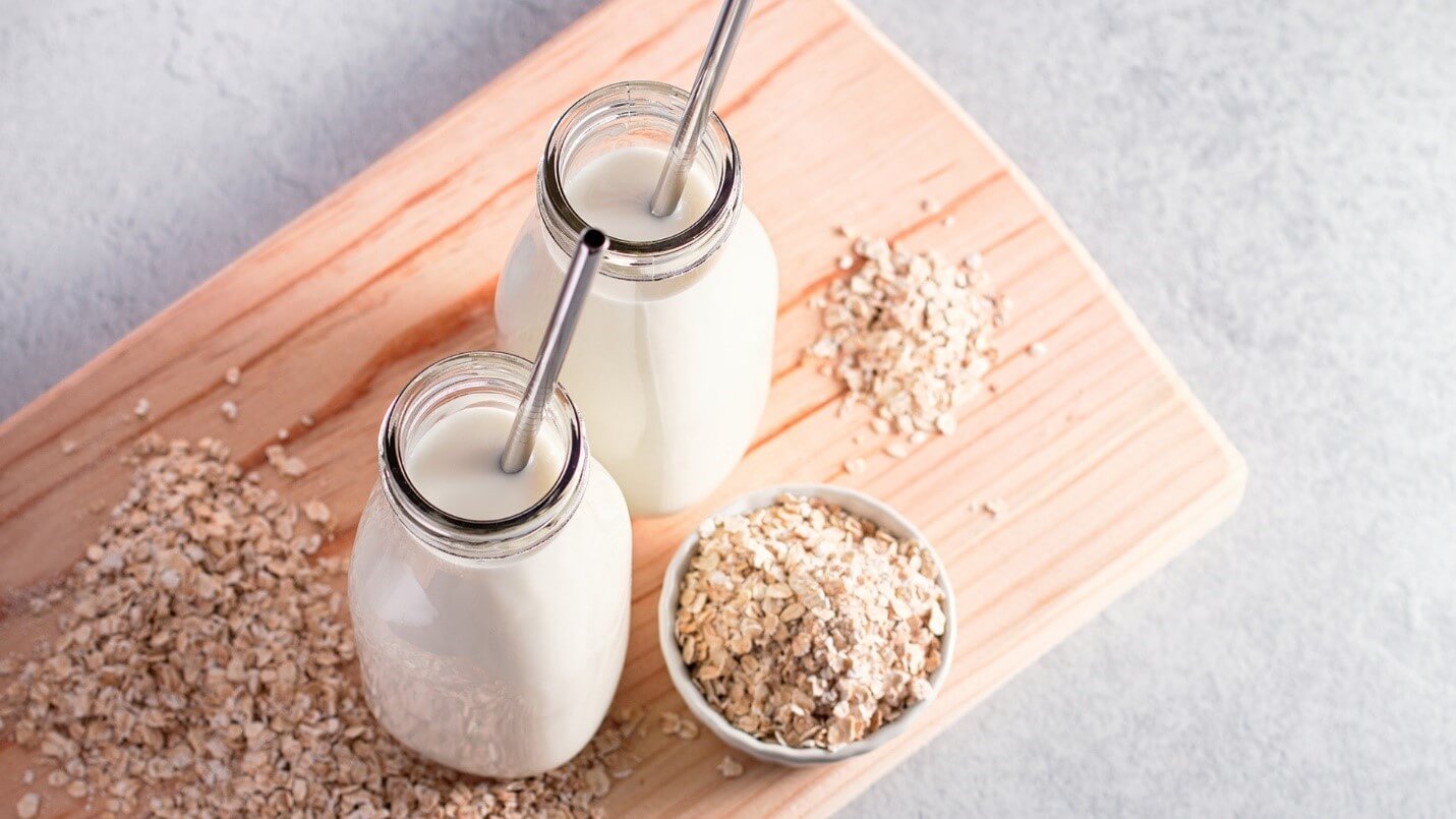 natural yogurt in jars