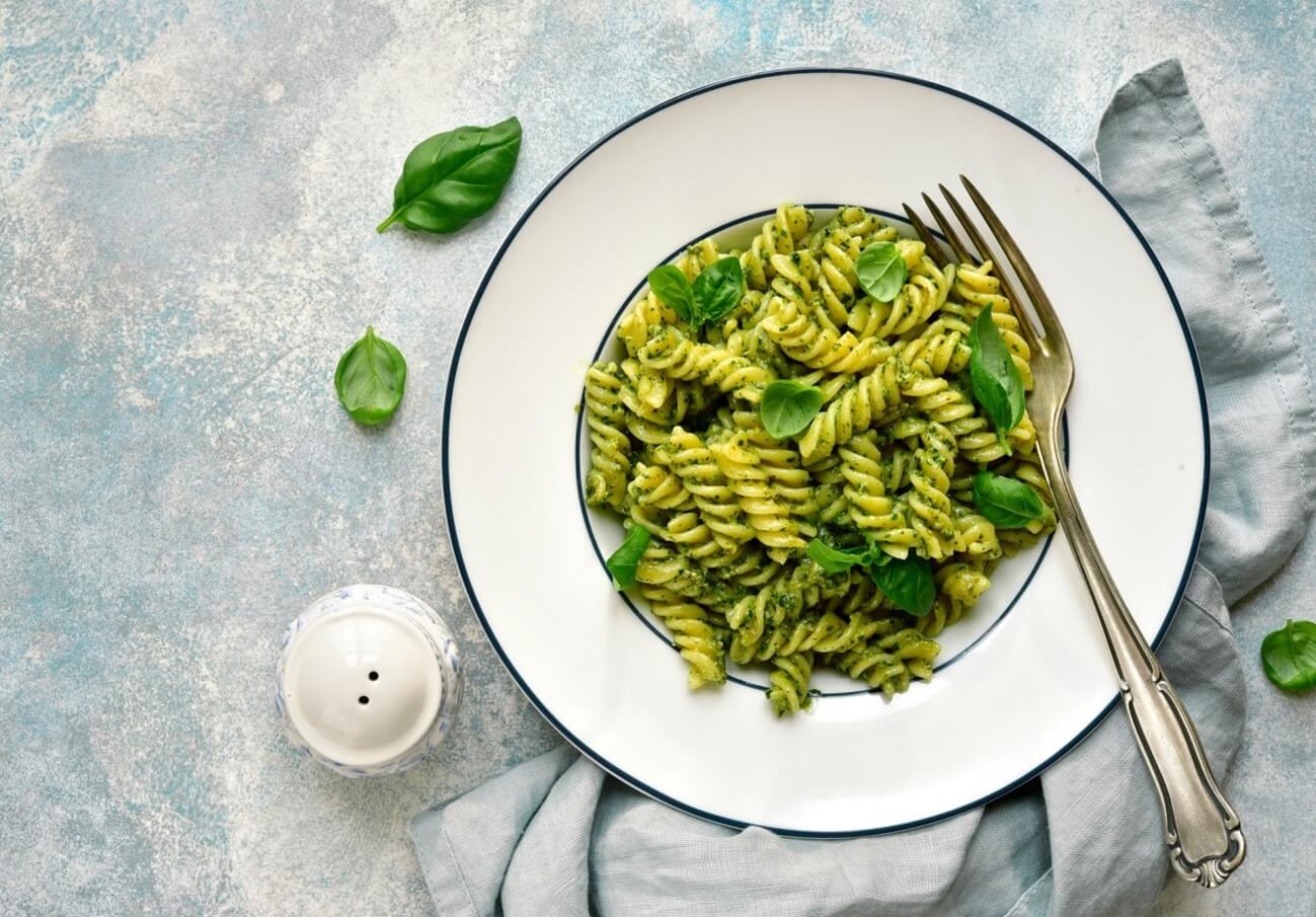 green pasta