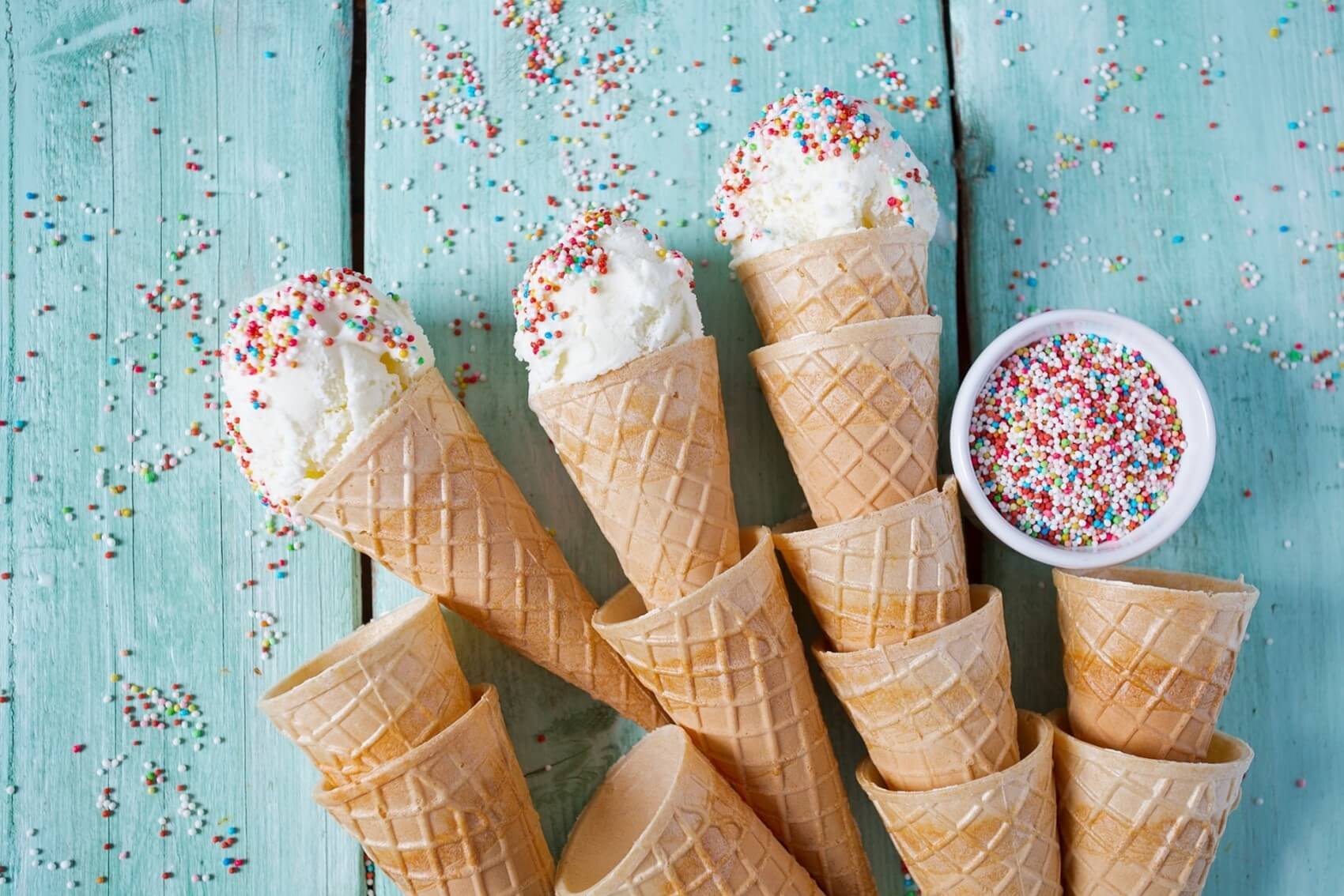 birthday cones