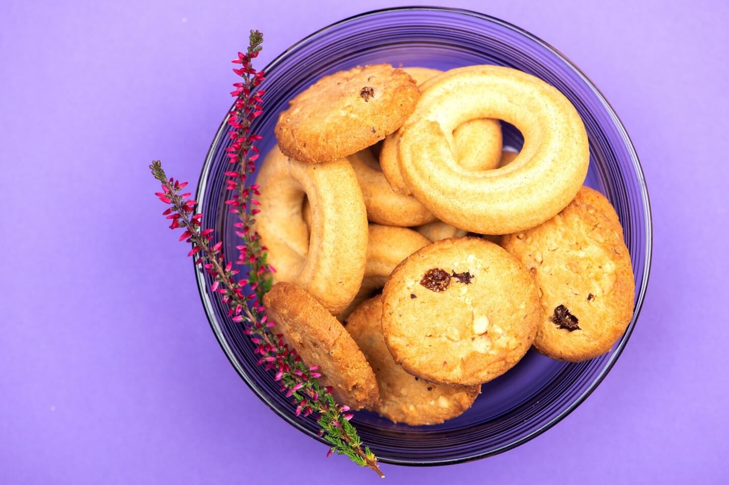 bowl of cookies