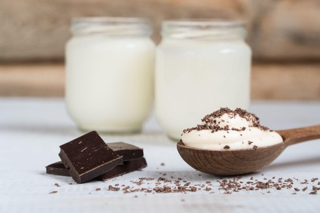 chocolate yogurt