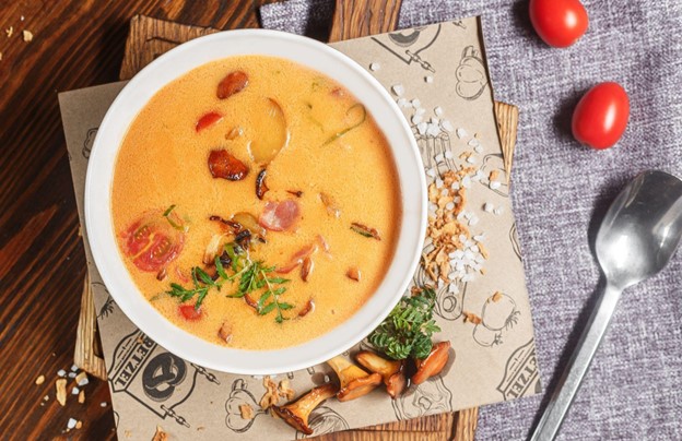 Cheese soup