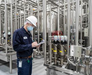 Glanbia Plant Worker