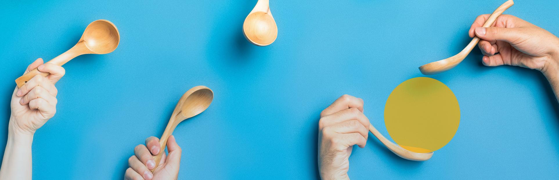 wooden spoons