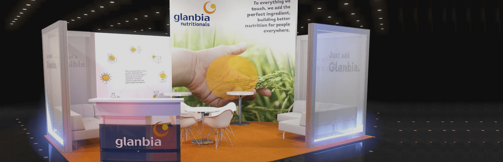 Glanbia at trade show