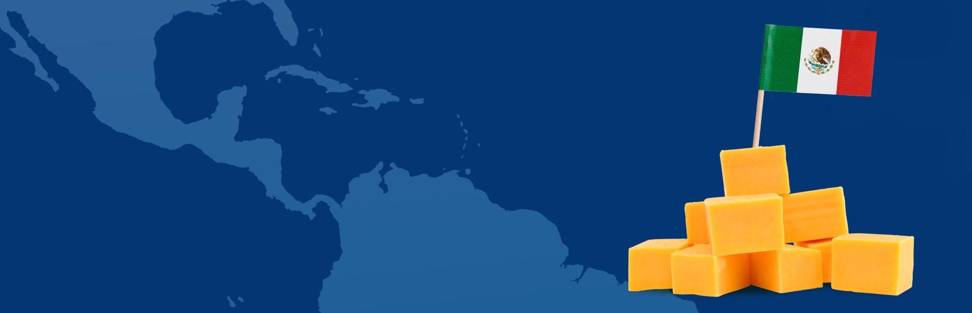 cheese latin america map mexico flag