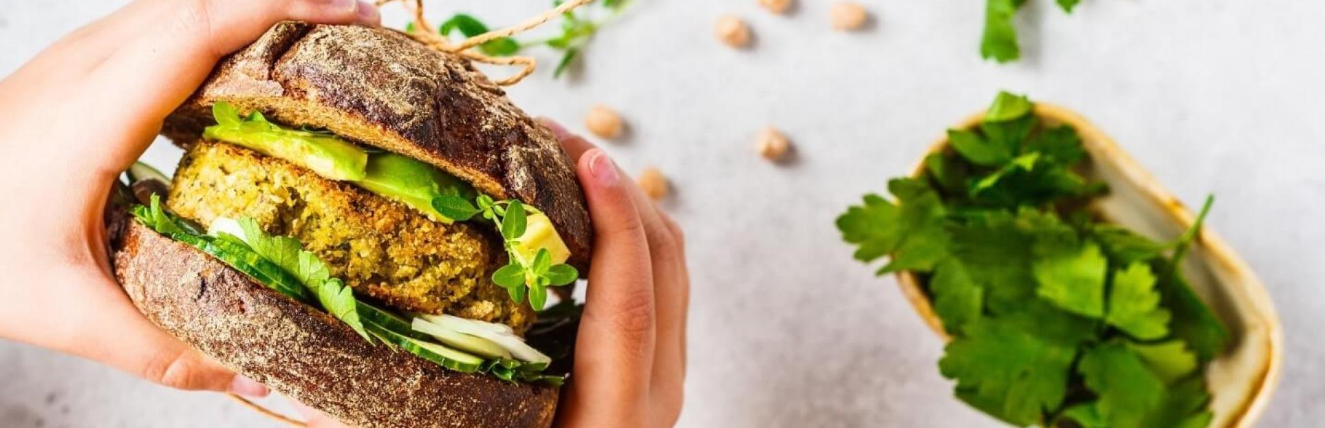 plant based burger