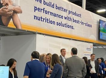 the glanbia nutritionals booth at supplyside west