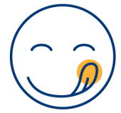 flavors smile icon