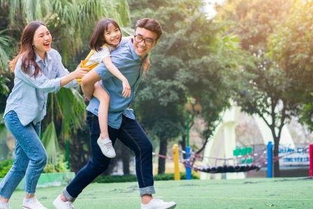 asian family