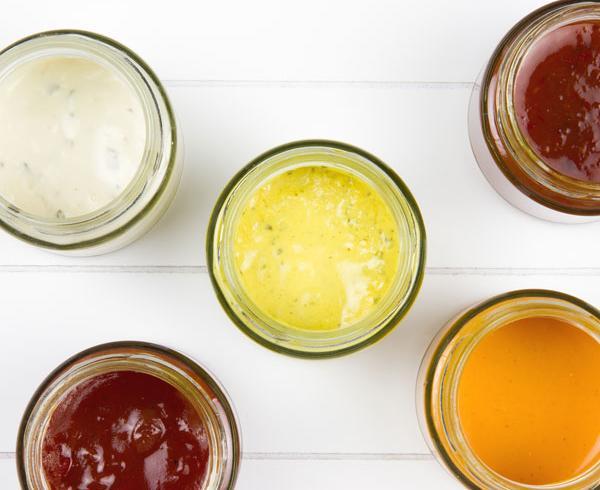 OptiSol 1005 sauces in jars