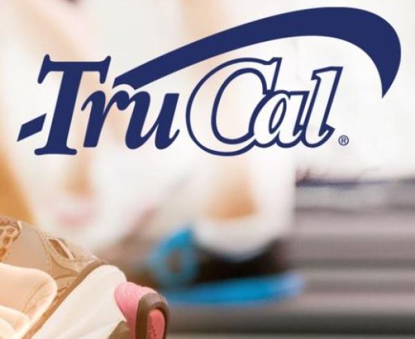 legs bones on treadmill trucal logo