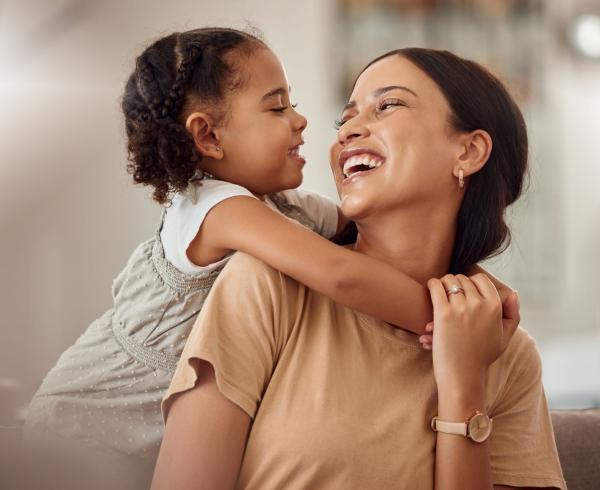 mom and child