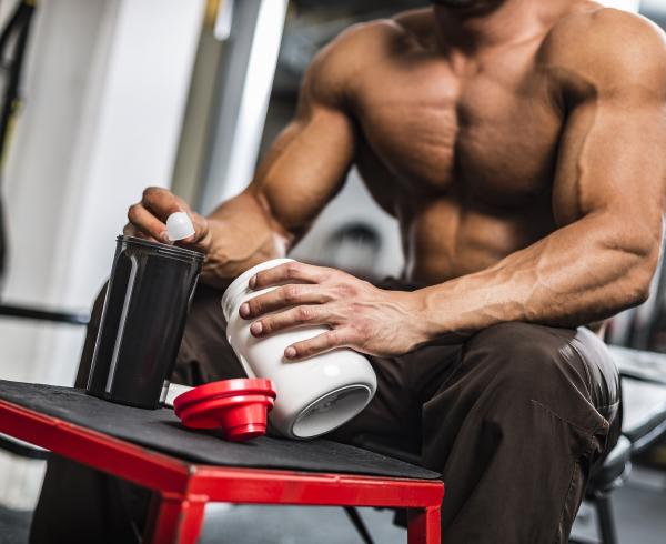 Shaker Bottle and Powder