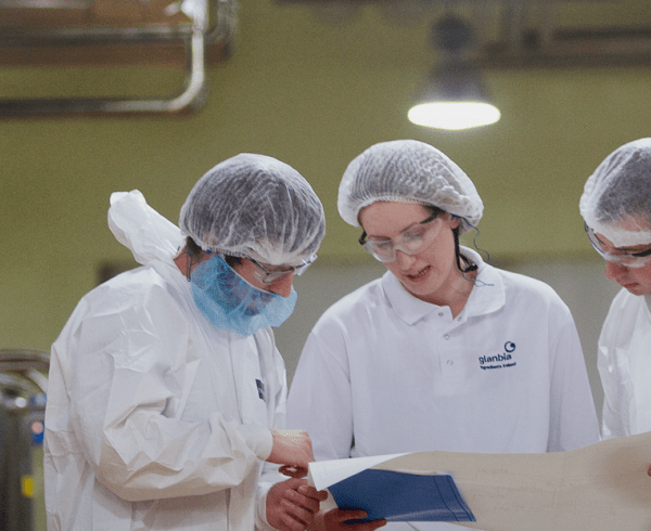 GN employees in cheese plant 