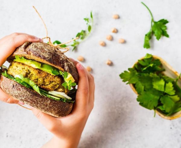 plant based burger
